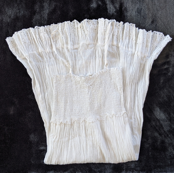 Aryeh Dresses & Skirts - Aryeh White Cotton Midi Dress NWT